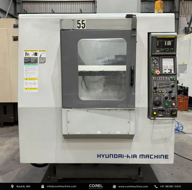 Used HYUNDAI KIA KV25P TWIN PALLET DTC VMC (#2) — photo 2