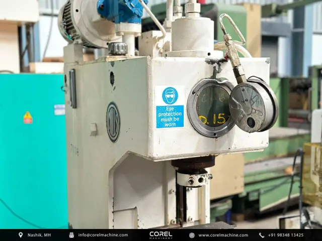 Used JOHN MILLS 15T HYDRAULIC PRESS — photo 3