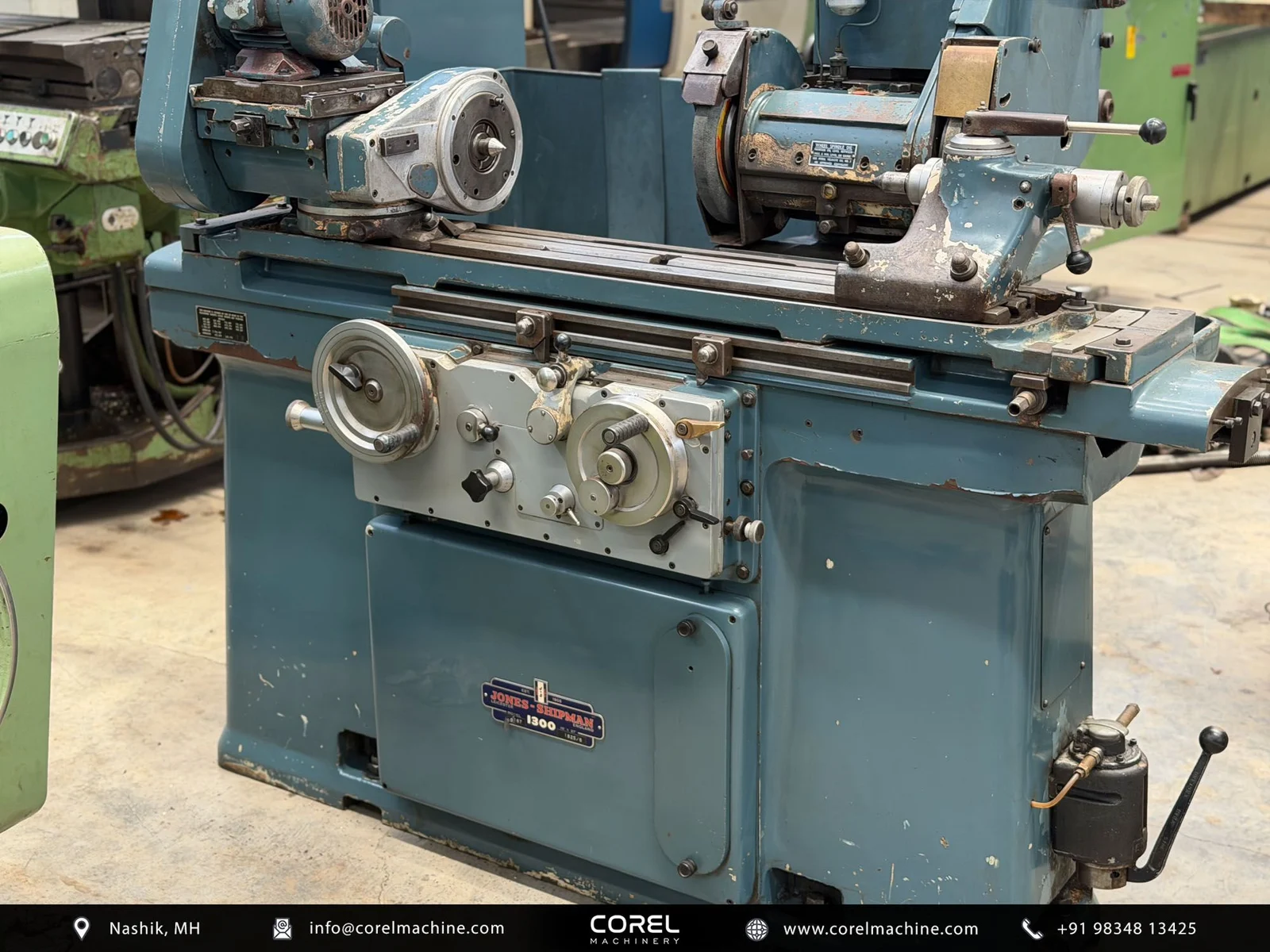 JONES SHIPMAN 1300 UNIVERSAL CYLINDRICAL GRINDER