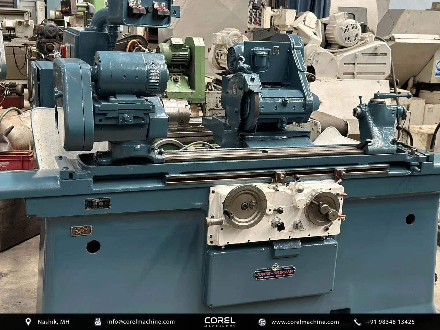 JONES & SHIPMAN 1307 UNIVERSAL CYLINDRICAL GRINDER