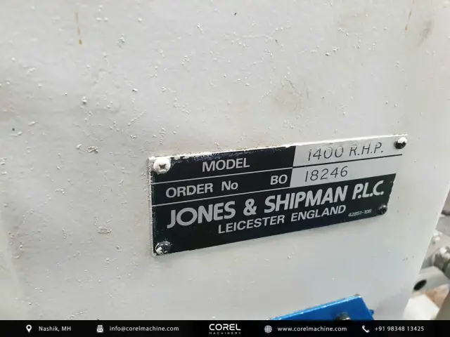 Used JONES SHIPMAN 1400 RHP ANGLED SPINDLE CNC SURFACE GRINDER — photo 6