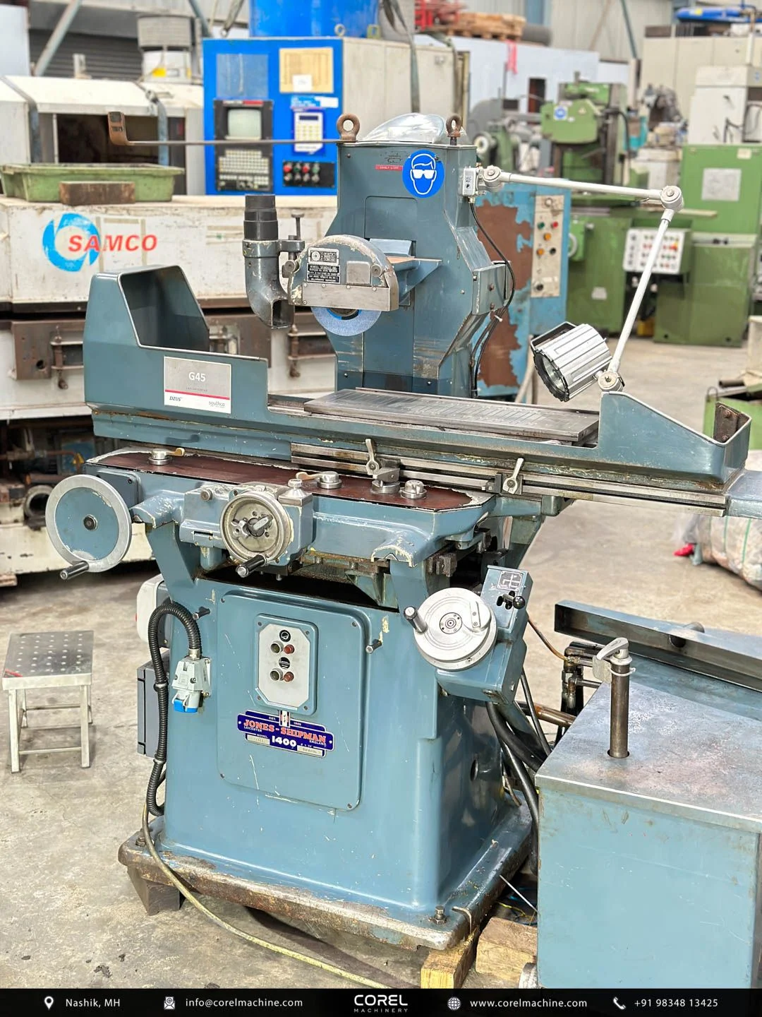 JONES SHIPMAN 1400P SURFACE GRINDER