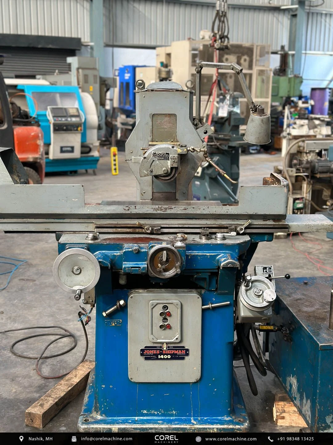 JONES SHIPMAN 1400P SURFACE GRINDER