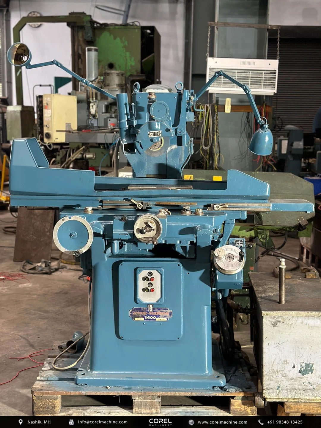 JONES SHIPMAN 1400P SURFACE GRINDER