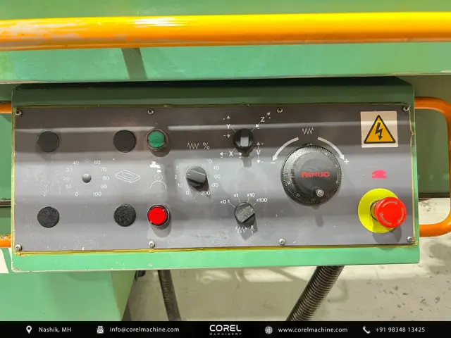 Used JONES & SHIPMAN TECHMAT 400 CNC CREEP FEED GRINDER WITH FANUC CNC CONTROL — photo 15