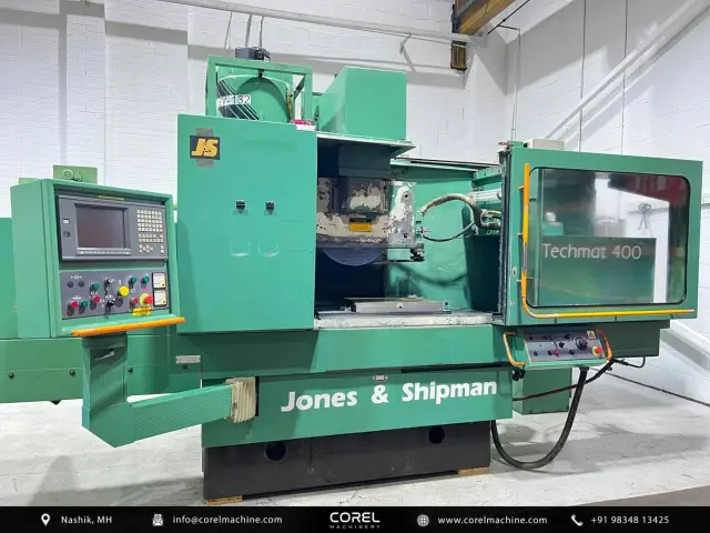 Used JONES & SHIPMAN TECHMAT 400 CNC CREEP FEED GRINDER WITH FANUC CNC CONTROL — photo 5