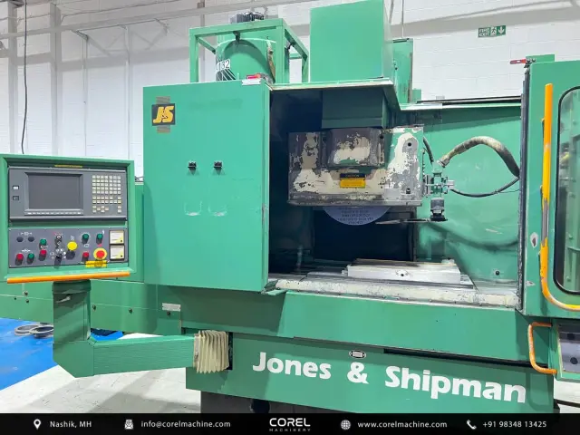 Used JONES & SHIPMAN TECHMAT 400 CNC CREEP FEED GRINDER WITH FANUC CNC CONTROL — photo 6