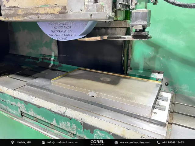 Used JONES & SHIPMAN TECHMAT 400 CNC CREEP FEED GRINDER WITH FANUC CNC CONTROL — photo 8