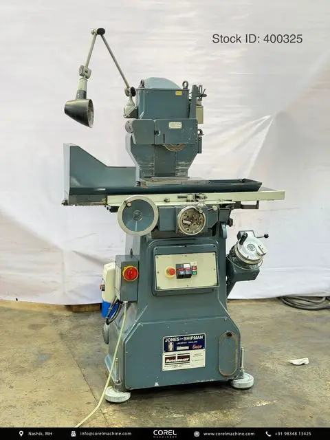 Used JONES & SHIPMAN 540P Surface Grinders Horizontal Reciprocating for sale - overall front view