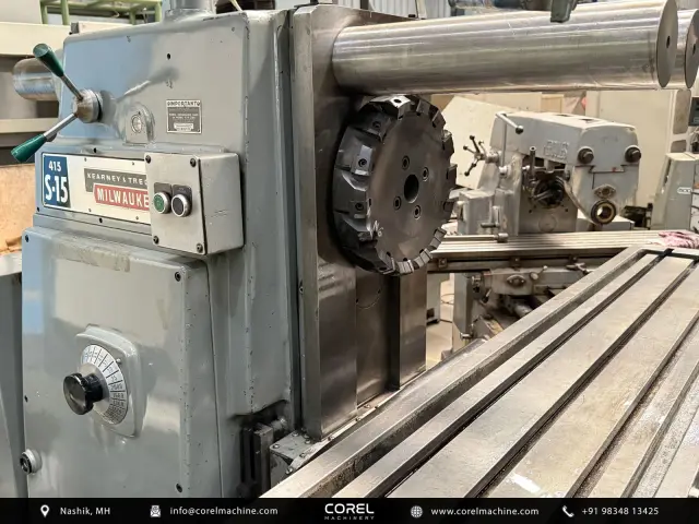 Used KEARNEY & TRECKER MILWAUKEE 415-S-15 HORIZONTAL MILLING — photo 5
