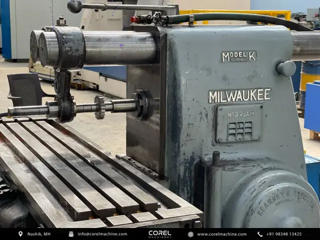 Used KEARNEY & TRECKER MILLWAUKEE HORIZONTAL MILLING MACHINE — photo 2