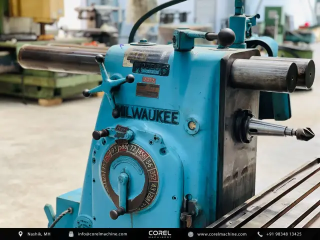 Used KEARNEY & TRECKER MILLWAUKEE NO 2 UNIVERSAL MILLING MACHINE — photo 6
