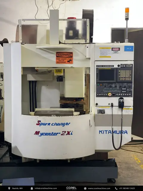 Used KITAMURA MYCENTER 2Xi TWIN PALLET VMC — photo 3