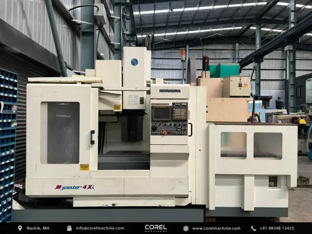 Used KITAMURA MYCENTER 4Xi TWIN PALLET VMC — photo 2