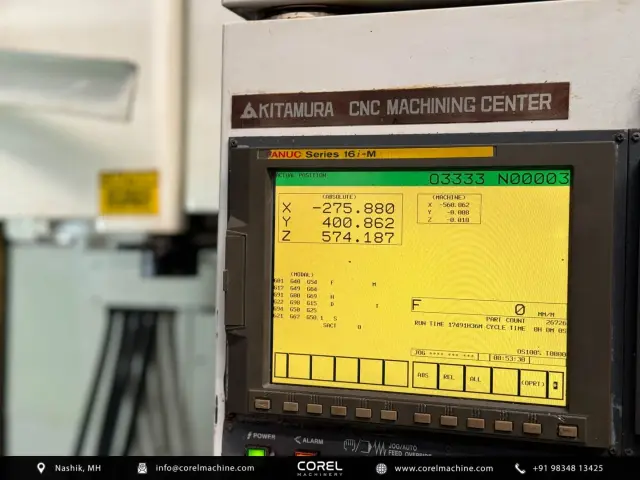 Used KITAMURA MYCENTER 4Xi TWIN PALLET VMC — photo 5