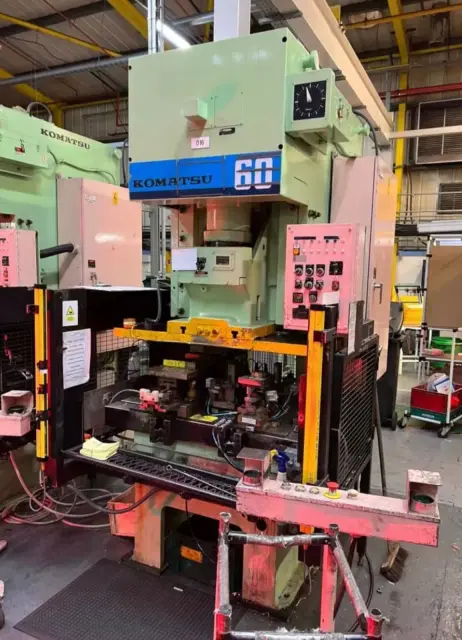 Used KOMATSU OBS 60-3 GAP FRAME PRESS (3OFF) — photo 2