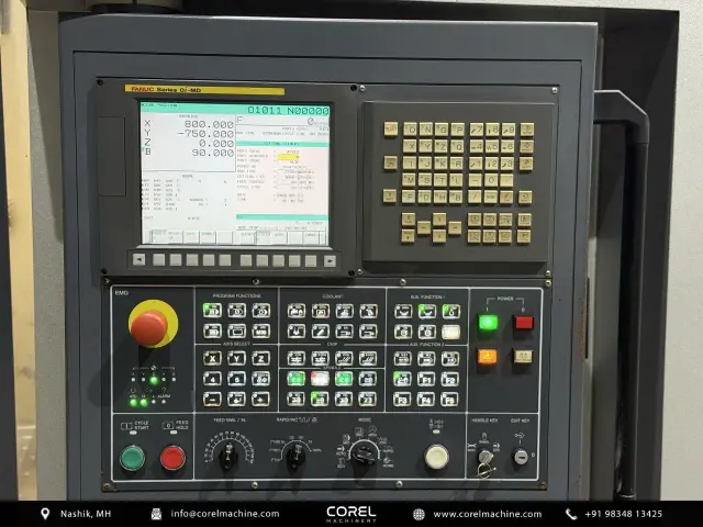 Used 2012 LEADWELL MCV 1500i+ (4 Axis) VMC — photo 5