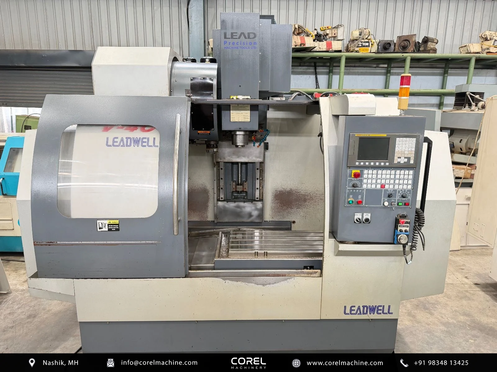 LEADWELL V40 VMC (4 Axis)