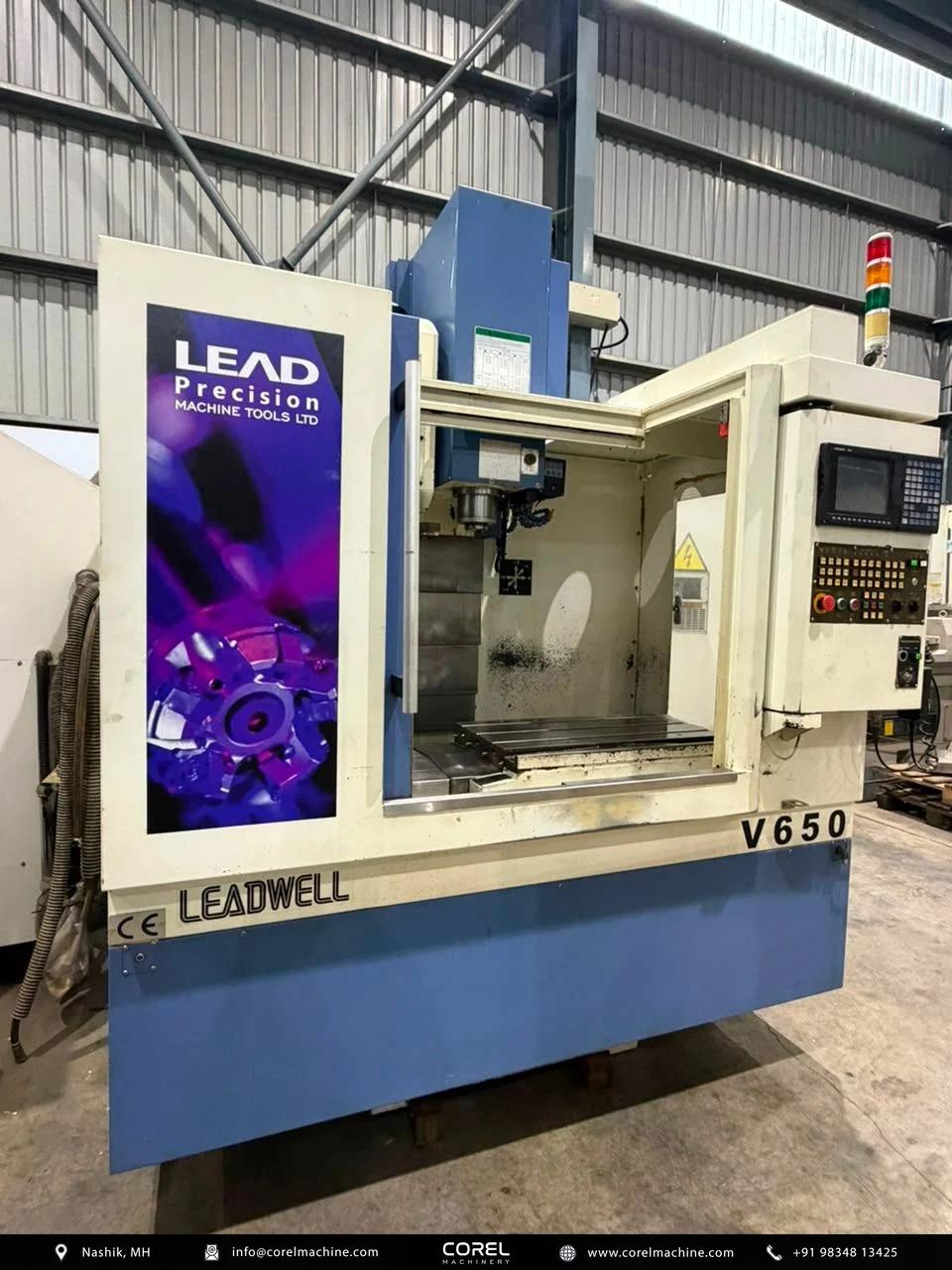 LEADWELL V650 Vertical Machining Center (VMC)