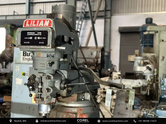 Used LILIAN HVH M1TR TURRET MILLING MACHINE — photo 2