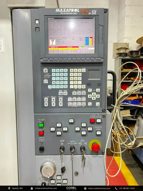 Used MAZAK VARIAXIS 500-5X 5 AXIS TWIN PALLET VMC — photo 5