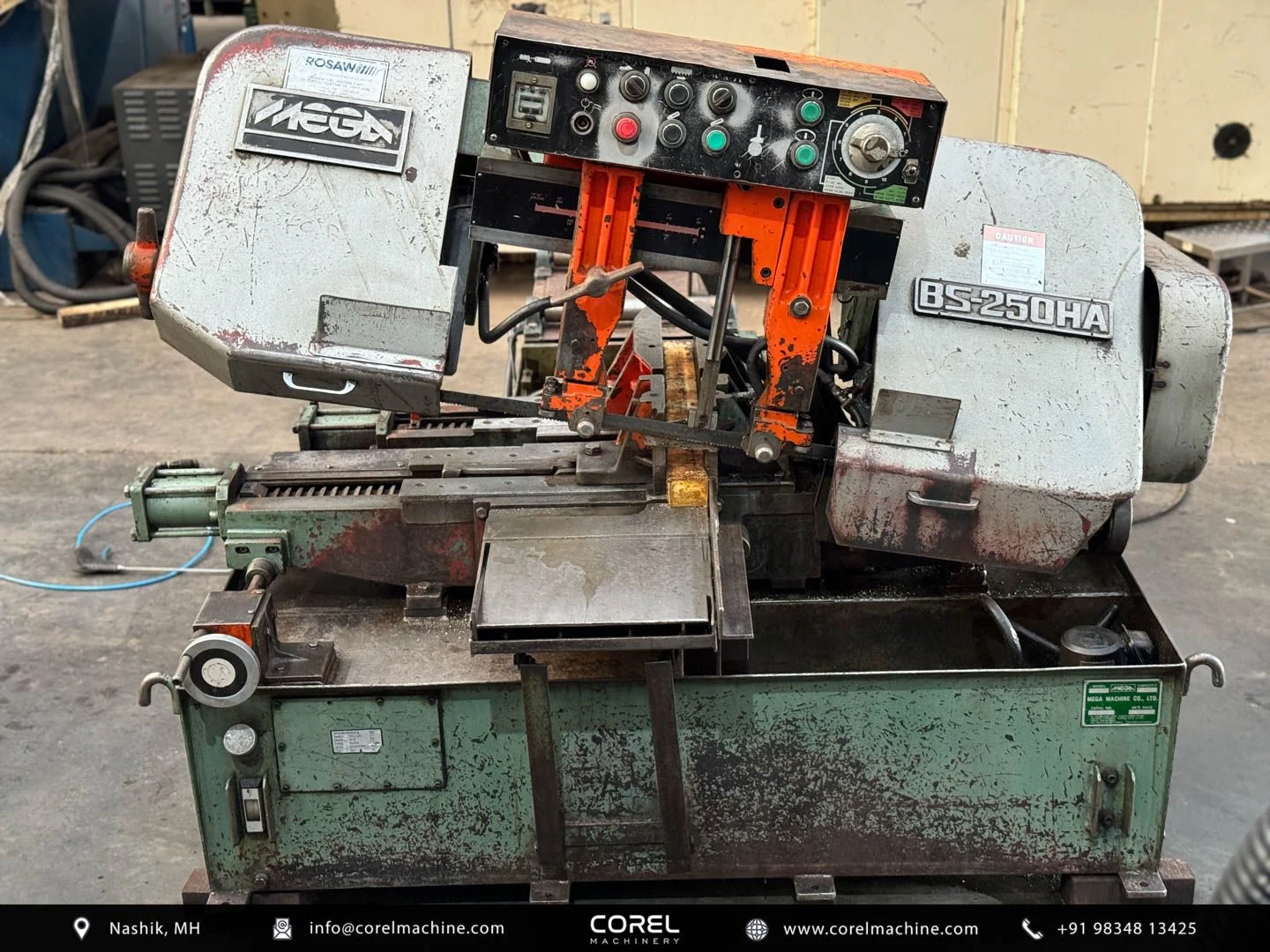 MEGA BS-250HA AUTOMATIC BANDSAW