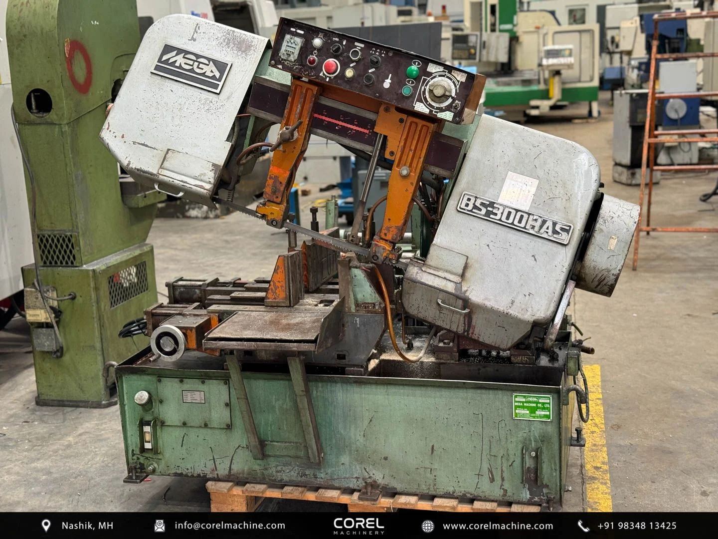 MEGA BS-300HAS AUTOMATIC BANDSAW