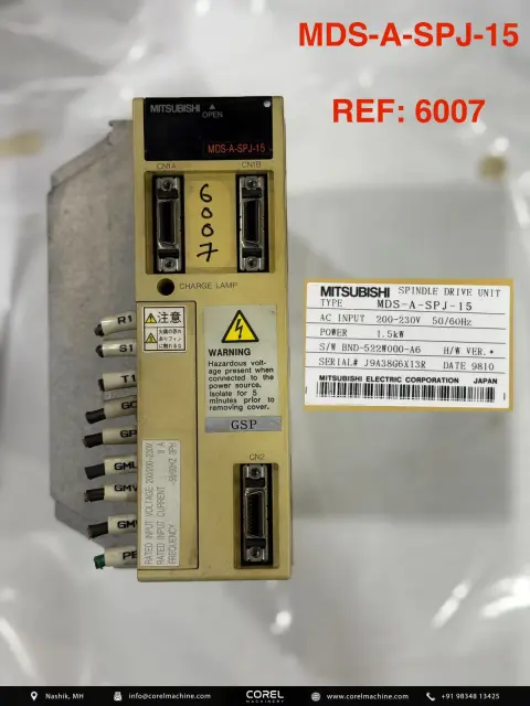 Used MITSUBISHI MDS-A-SPJ-15 — Spares — view 1