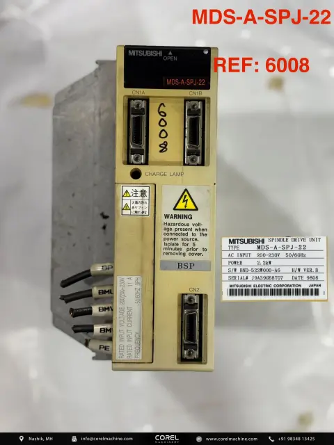 Used MITSUBISHI MDS-A-SPJ-22 — Spares — view 1