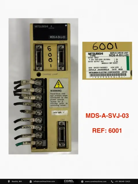 Used MITSUBISHI MDS-A-SVJ-03 — Spares — view 1
