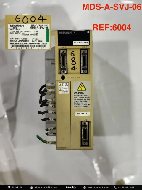 Used MITSUBISHI MDS-A-SVJ-06 — Spares — view 1
