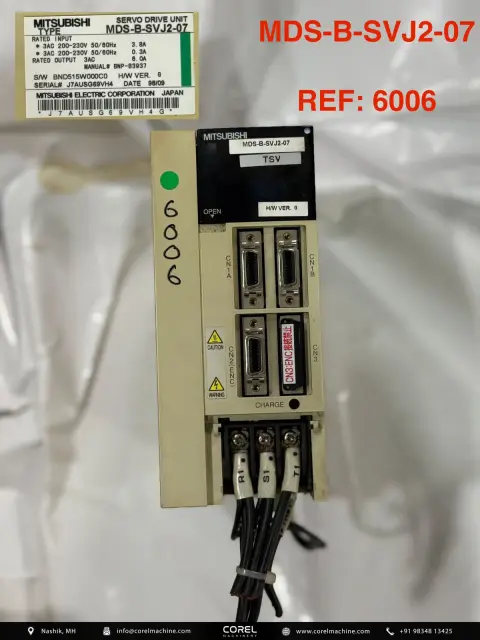 Used MITSUBISHI MDS-B-SVJ2-07 — Spares — view 1