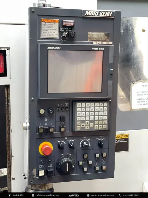 Used MORI SEIKI CV-500 TWIN PALLET VMC — photo 4