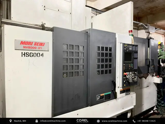Used MORI SEIKI NV-5000 TWIN PALLET VMC — photo 1