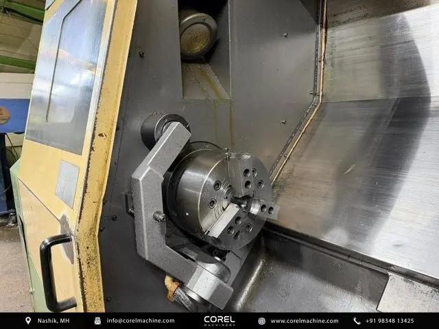 Used MORI SEIKI SL-25 CNC Turning Centers Slant Bed for sale - detailed view of the Fanuc OT control panel
