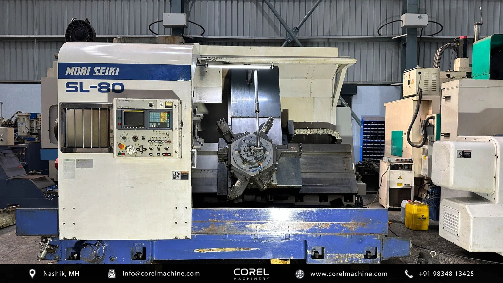 MORI SEIKI SL 80 CNC LATHE