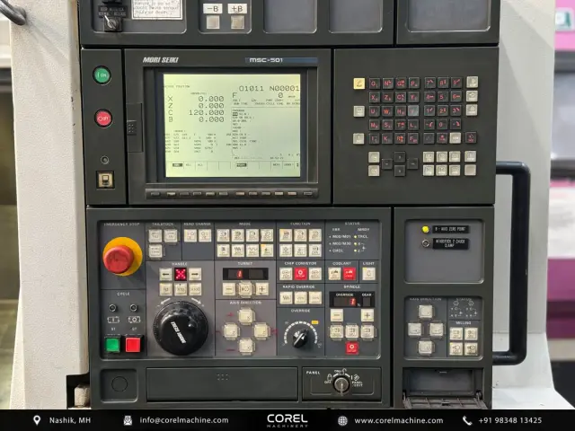 Used MORI SEIKI SL200SMC CNC TURN MILL — photo 5