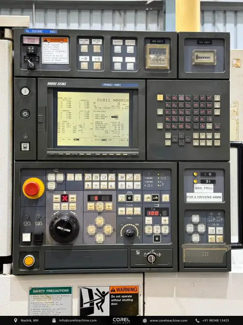 Used MORI SEIKI SL200SMC CNC TURN MILL — photo 2