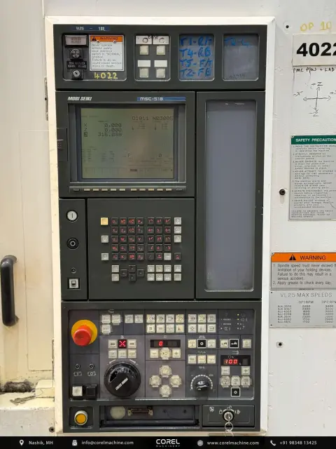 Used MORI SEIKI VL25 CNC VTL (2 OFF) — photo 4