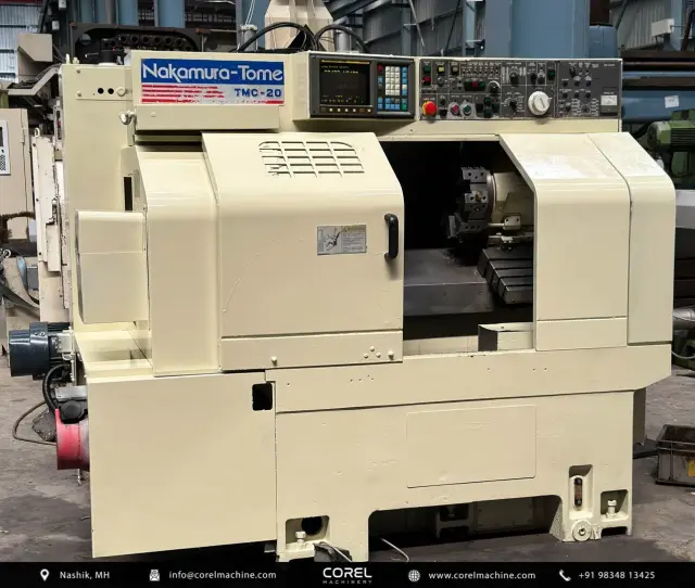 Used NAKAMURA TOME TMC20 CNC LATHE — photo 1