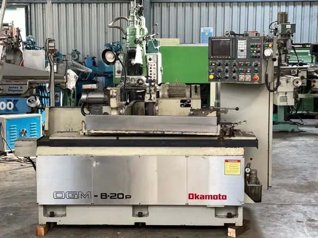 Used OKAMOTO OGM 8.20P CNC CYLINDRICAL GRINDER — photo 1