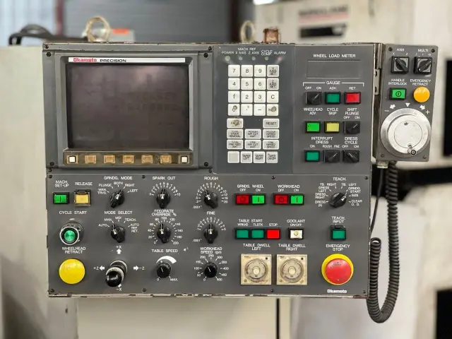 Used OKAMOTO OGM 8.20P CNC CYLINDRICAL GRINDER — photo 2