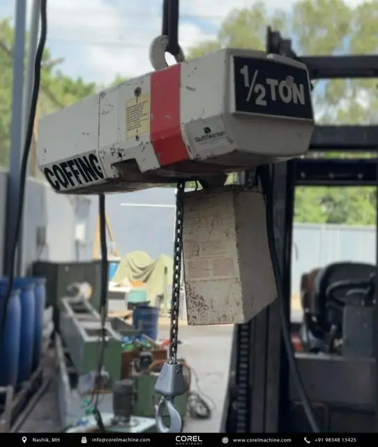 Used 0.5 TON COFFING ELECTRIC CHAIN HOIST — photo 2