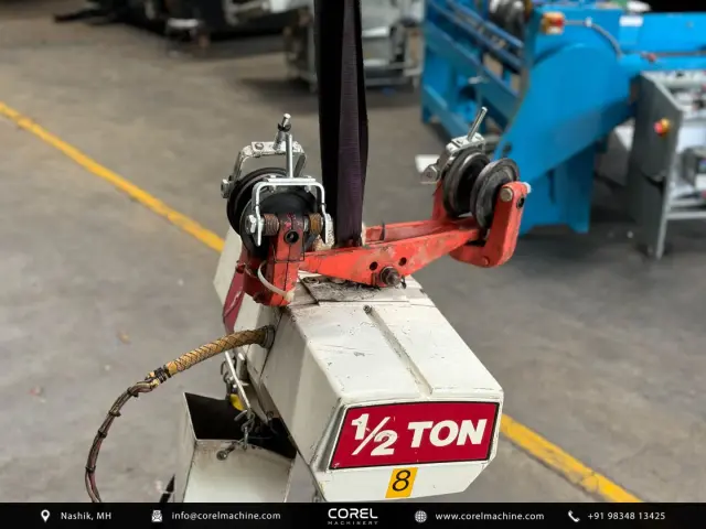 Used 0.5 TON COFFING ELECTRIC CHAIN HOIST — photo 3
