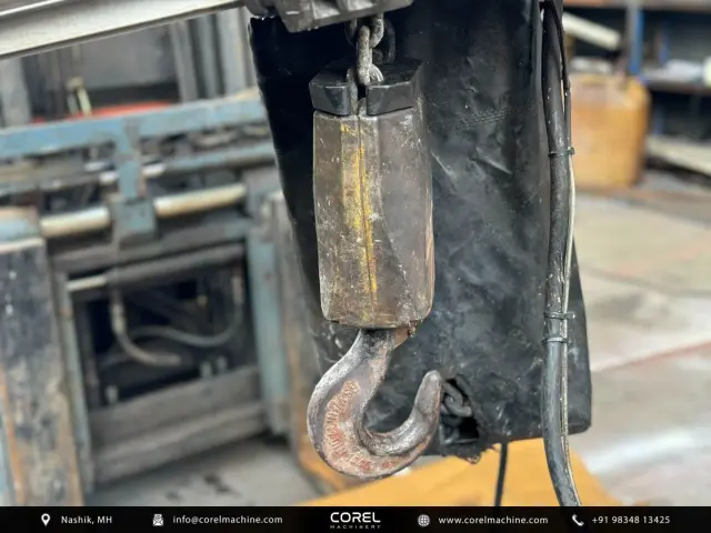 Used 2 TON GORBEL GS ELECTRIC CHAIN HOIST (with Trolley) — photo 3