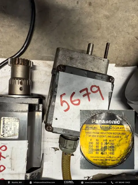 Used PANASONIC M8MX25GK4Y MOTOR — Motors — view 1