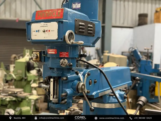 Used PINNACLE M1TR TURRET DRO MILLING MACHINE — photo 2