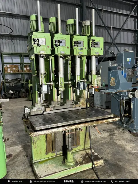Used POLLARD 150A/4 FOUR SPINDLE IN LINE DRILL — photo 1