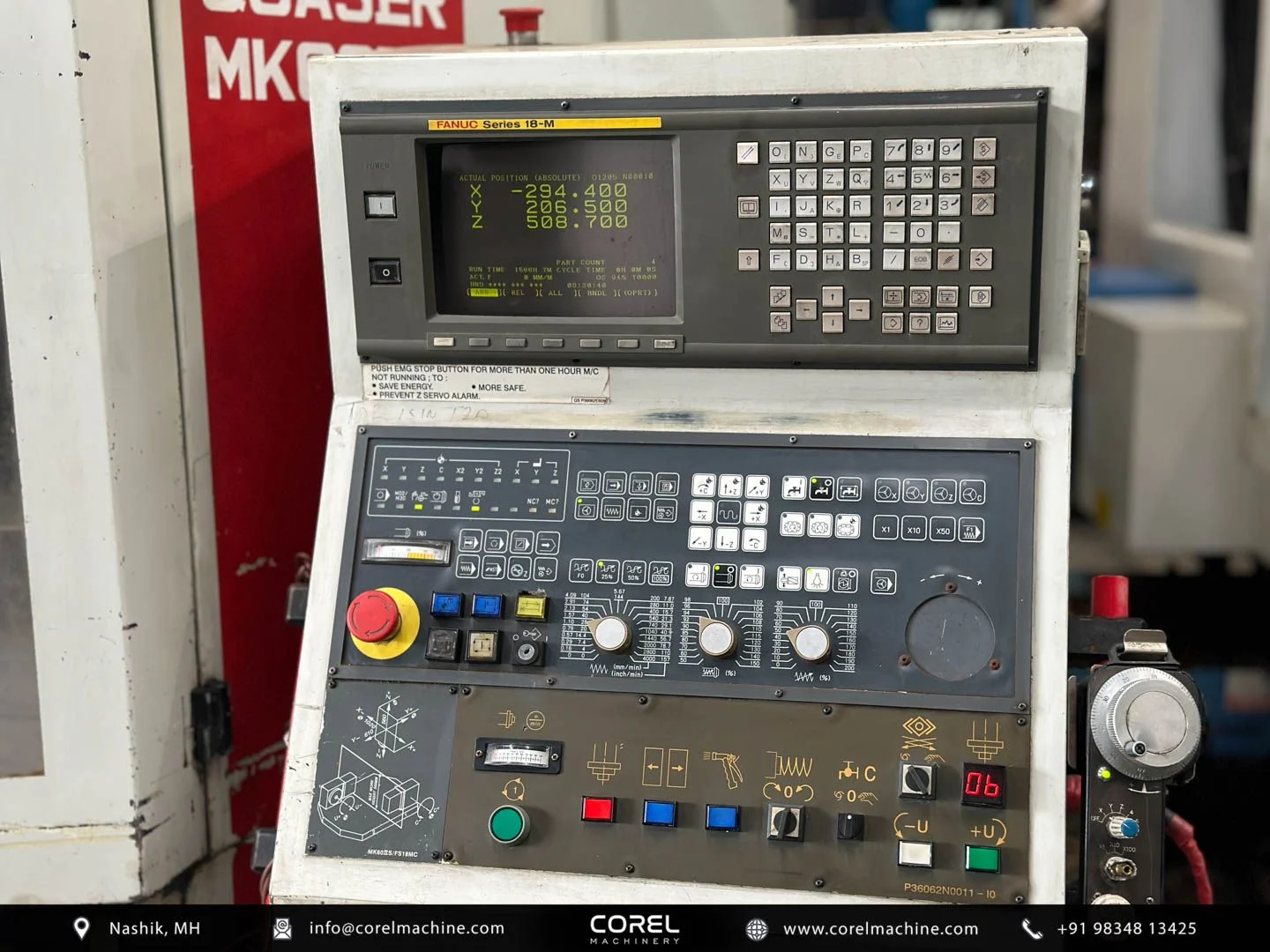 QUASER MK 60 II S TWIN PALLET VMC
