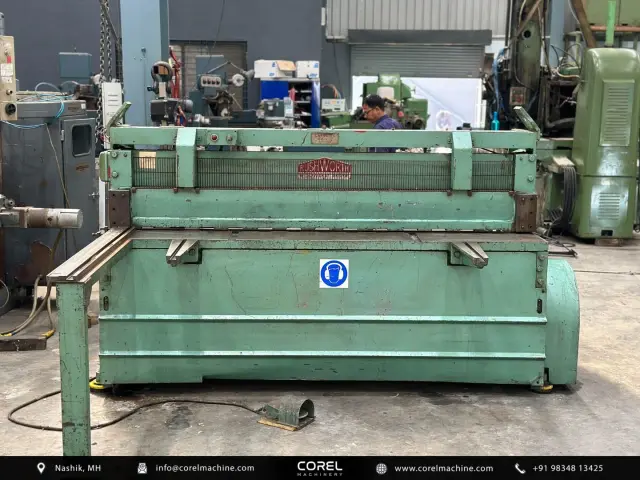 Used RUSHWORTH 6’6″ x 1/8″ SHEERING MACHINE — photo 1